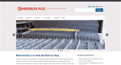 Desktop Screenshot of hierrosruz.com