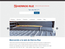 Tablet Screenshot of hierrosruz.com